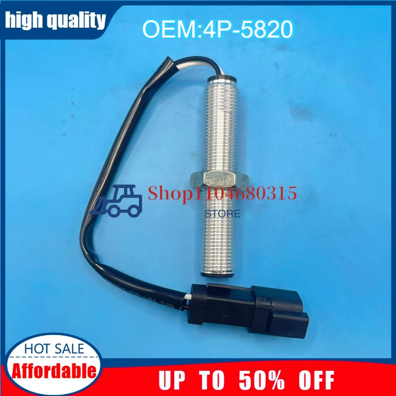 Sensor de velocidad 4P-5820 4P5820 para excavadora 330C 330D 336D 3116 E330C