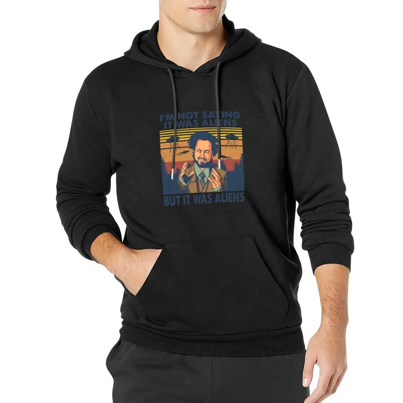 

Giorgio Tsoukalos Aliens It Was Aliens Pullover Hoodie korean clothes autumn men's autumn clothes graphic hoodie