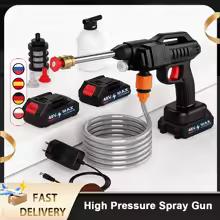Pistola de agua a presión inalámbrica portátil