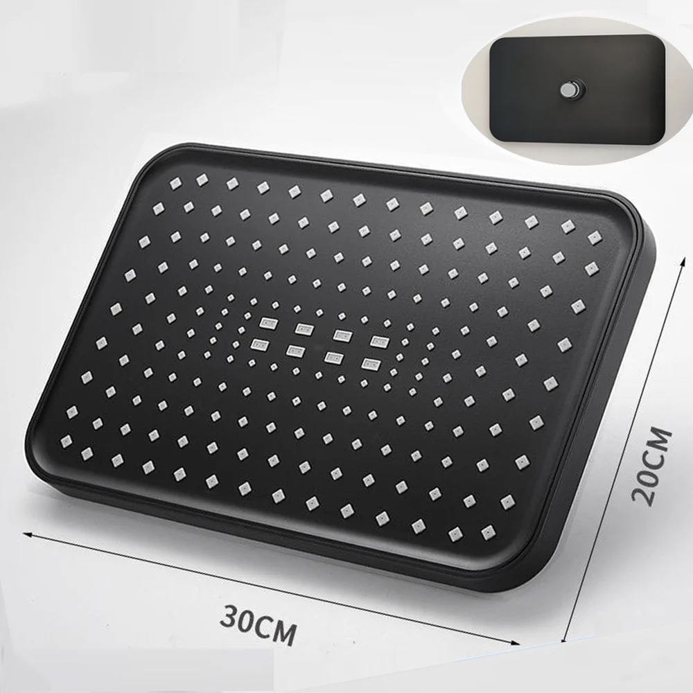 高圧シャワーヘッドセット,4つのモード,12インチ - AliExpress 13