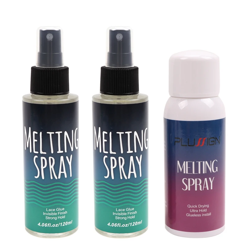 120 ml Spitzenschmelzspray, nahtloses Finish-Kleberspray, Perückenschmelzspray und Haarkleber für Spitzenperücken, starker, unsichtbarer Spitzenkleber – Detail 9