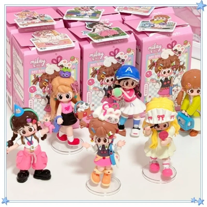

Genuine Milay Girl Syndrome Blind Box Mysterious Surprise Box Original Model Trend Play Toy Exquisite Home Decoration Cute Gift