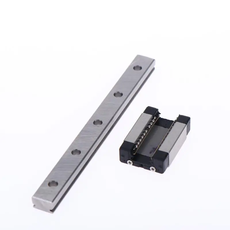 LML9C Miniature Linear Rail Rail 9mm Width Slide Block Linear Rail Carriage Linear Rail Linear Motion With 100mm Rail