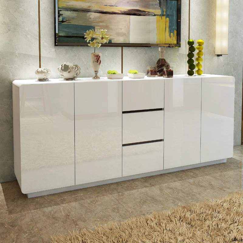 

Dining side cabinet Modern simple dining room Tea side cabinet Living room locker Cupboard Simple household