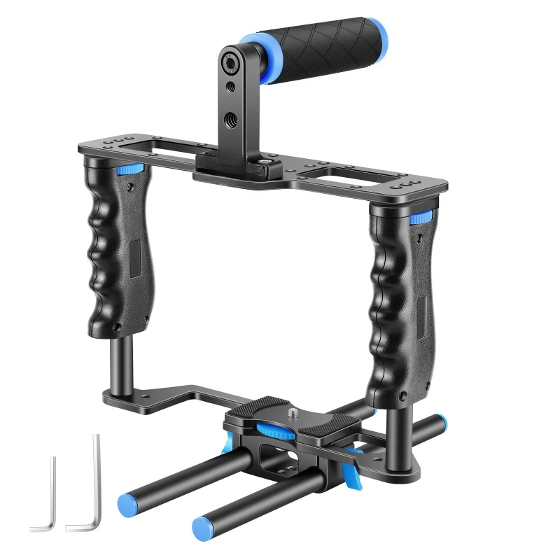 

SLR dual-handheld stabilizer mirrorless camera anti-shake dual grips