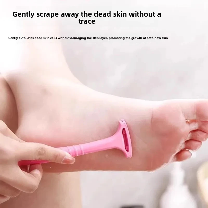 2Pcs New Nursing Pedicure Knife Household Anti-scratch Heel Foot Grinder Dead Skin Scraping Knife view 2