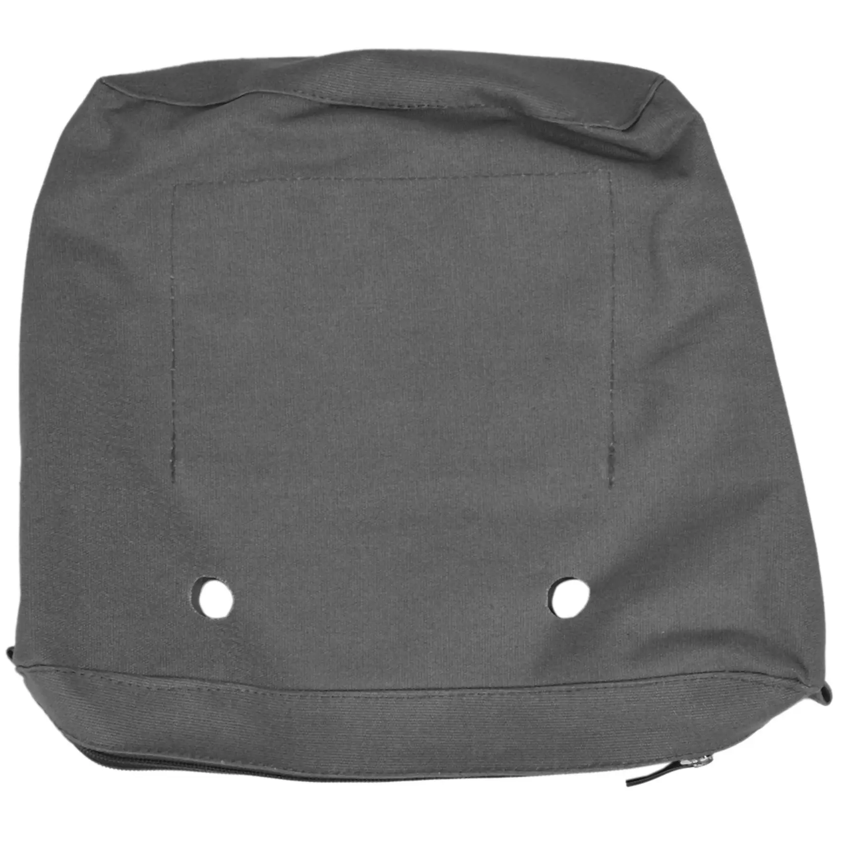 ABQR Waterproof Solid Canvas Insert Inner Lining Insert Zipper Pocket for Obag O Bag Handbag Bag Deep Gray Mini