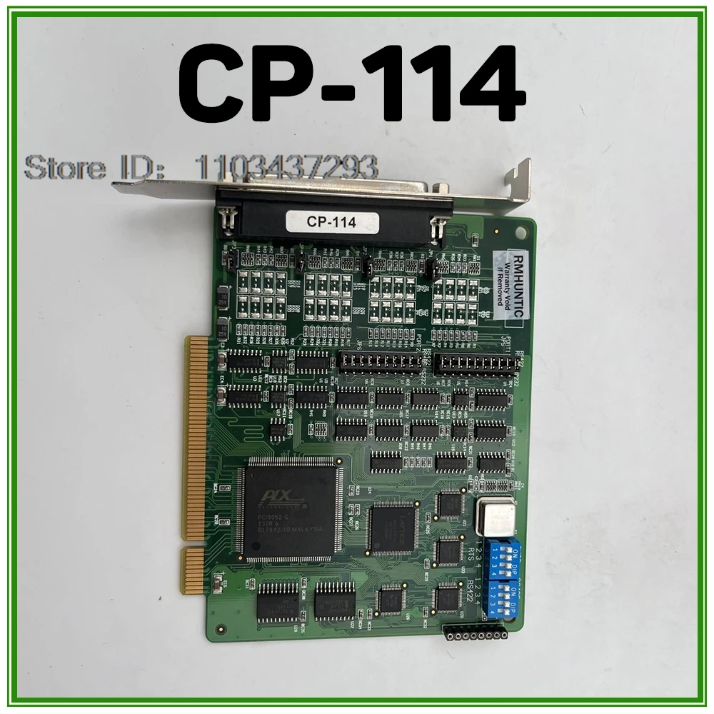 For MOXA 4-port RS232/422/485 Industrial Four-port Serial Card CP-114