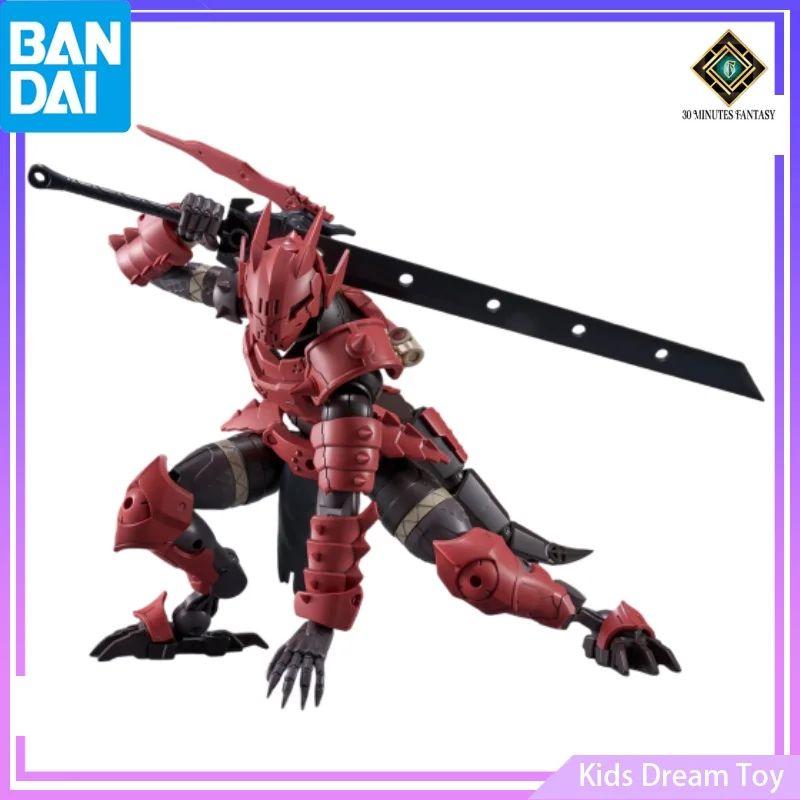 

Assembly Bandai in Stock Original 30 MINUTES FANTASY -DRAGONIAKNIGHT- Anime Action Figures Toys Collectible Model Gifts for Kids