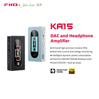 FiiO KA15 Portable USB DAC Headphone Amplifier USB Dongle with 3.5mm and 4.4mm Headphone Output