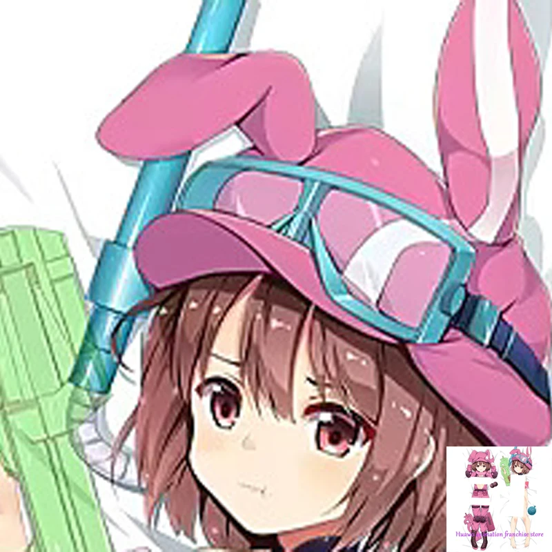 

Anime Dakimakura Pillow Kuki Shinobu 2-Side Print Pillowcase Hugging Body Cushion Cover Otaku Waifuristmas Decoration 2023