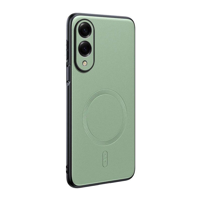 Für Samsung S25 Edge Hülle Magnetische Leder-Schutzhülle Für Samsung S25 Edge Anti-Fingerabdruck Rutschfest PC+TPU – Detail 3