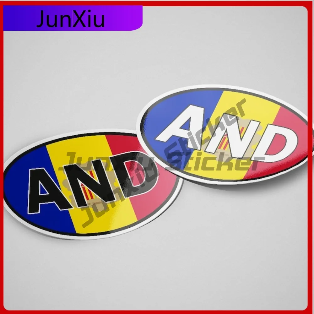 

Andorra AND Sticker Creative Door Trim Motocross Cool Car Windows Door Trim Waterproof Scratch Resistant Car Styling Auto