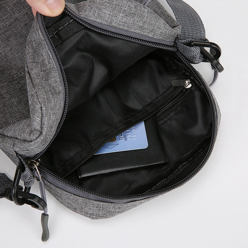 Lightweight Crossbody Bag Men Women Phone Water Resistant Nylon Commuter Travel Student Wallet Card Holder Mini Purse