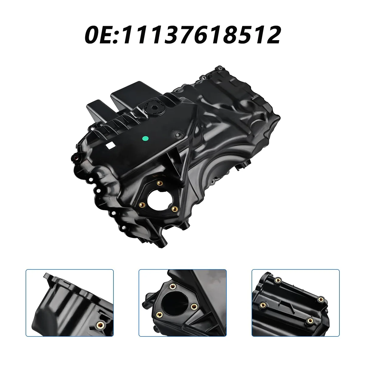 

11137618512 Oem Aluminum Engine Oil Pan For Bmw F20 F21 F22 F23 F30 F31 F34 F32 F33 F36 F07 F10 F11 F18 E84 E89 ﻿