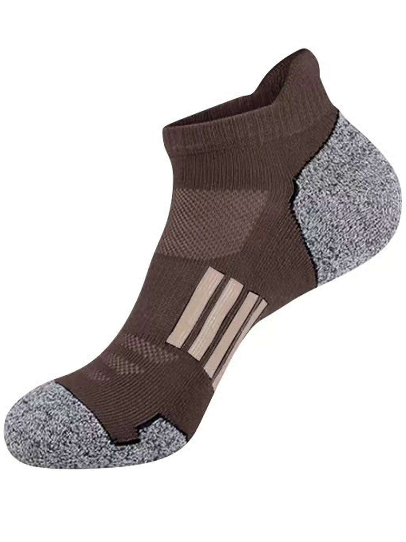 6/12 Paar schweißabsorbierende und atmungsaktive, dünne Herren-Sportsocken aus Mesh, lässig, bequem, rutschfest, verschleißfest, Herrensocken – Detail 7