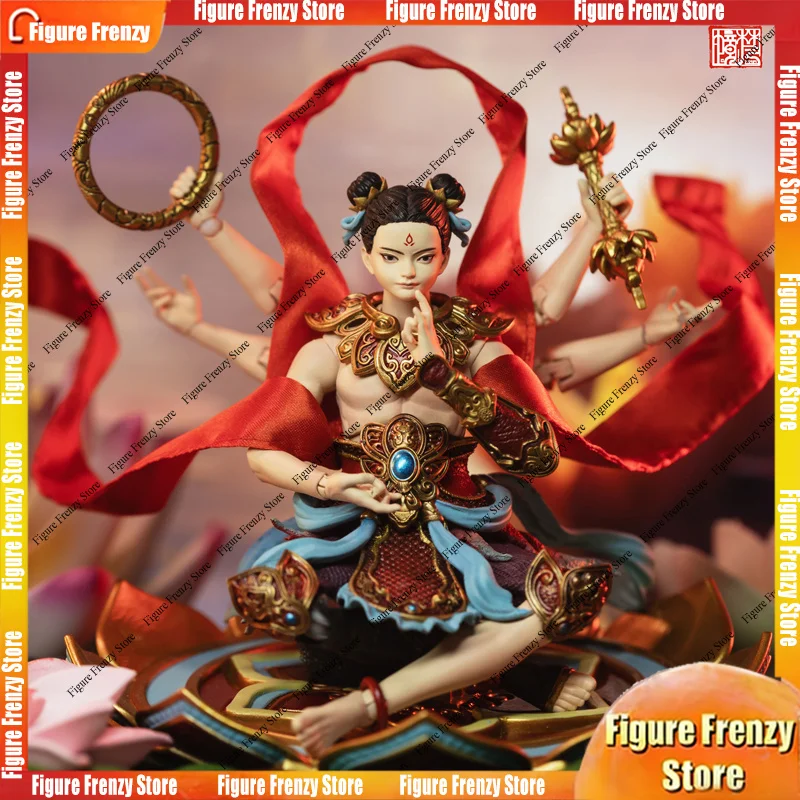 offerta-speciale-action-figure-fj1a02-scala-1-12-personaggio-maschile-nezha-del-film-cinese-antico-fengshen-set-completo-6-pollici