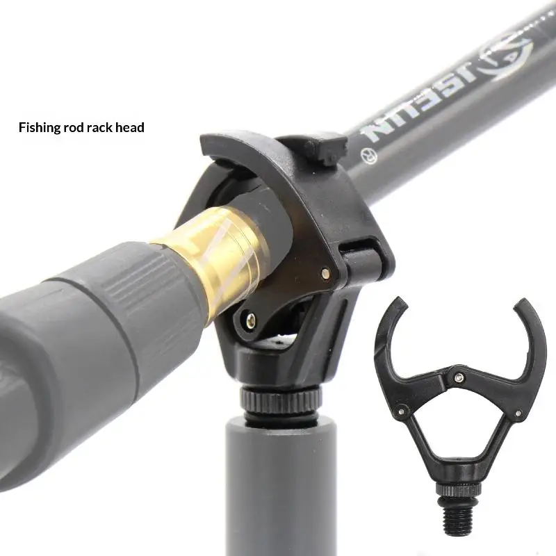 

Держатель для карповой удочки (1 шт.) с фиксатором для удилищ, надежная подставка для удочек, аксессуары для карповой и фидерной рыбалки