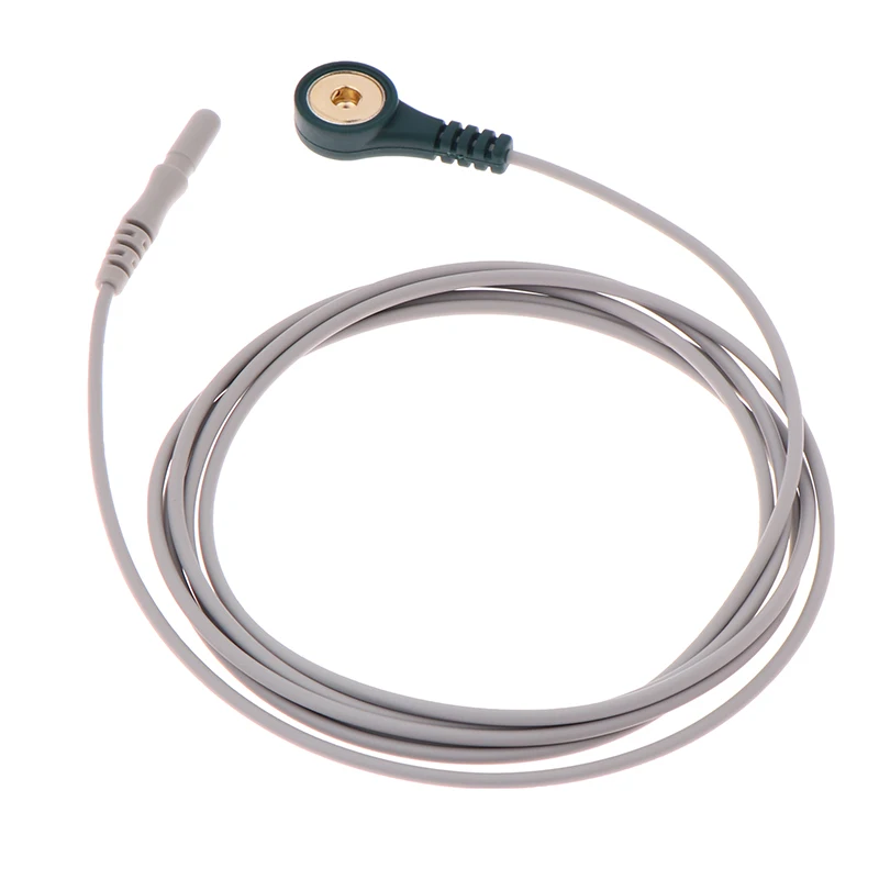 1,5 m Elektrokardiogramm-Anschlusskabel, EEG-Auffangleitung, Abgeschirmtes Kabel für Elektrodenpad-Verbindungsleitung für Studentenexperimente