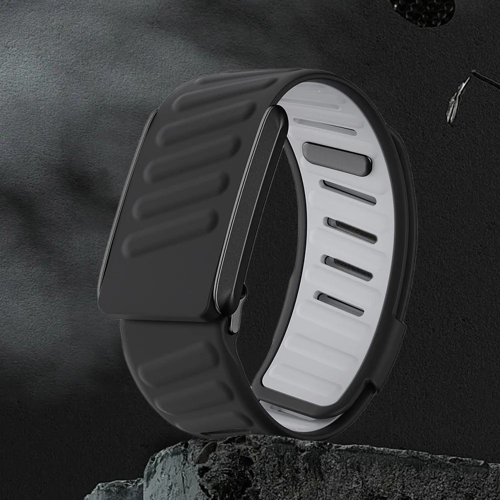 سوار معصم بديل من السيليكون، سوار لياقة بدنية مقاوم للماء، حزام تتبع اللياقة البدنية المقاوم للعرق، بديل لـ Whoop 5.0