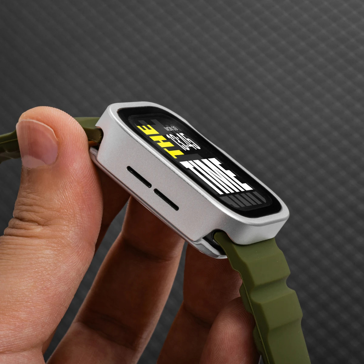 애플워치 방수 케이스+실리콘 밴드 울트라3 49mm 4 - Silicone Sport Band 리뷰 및 가격