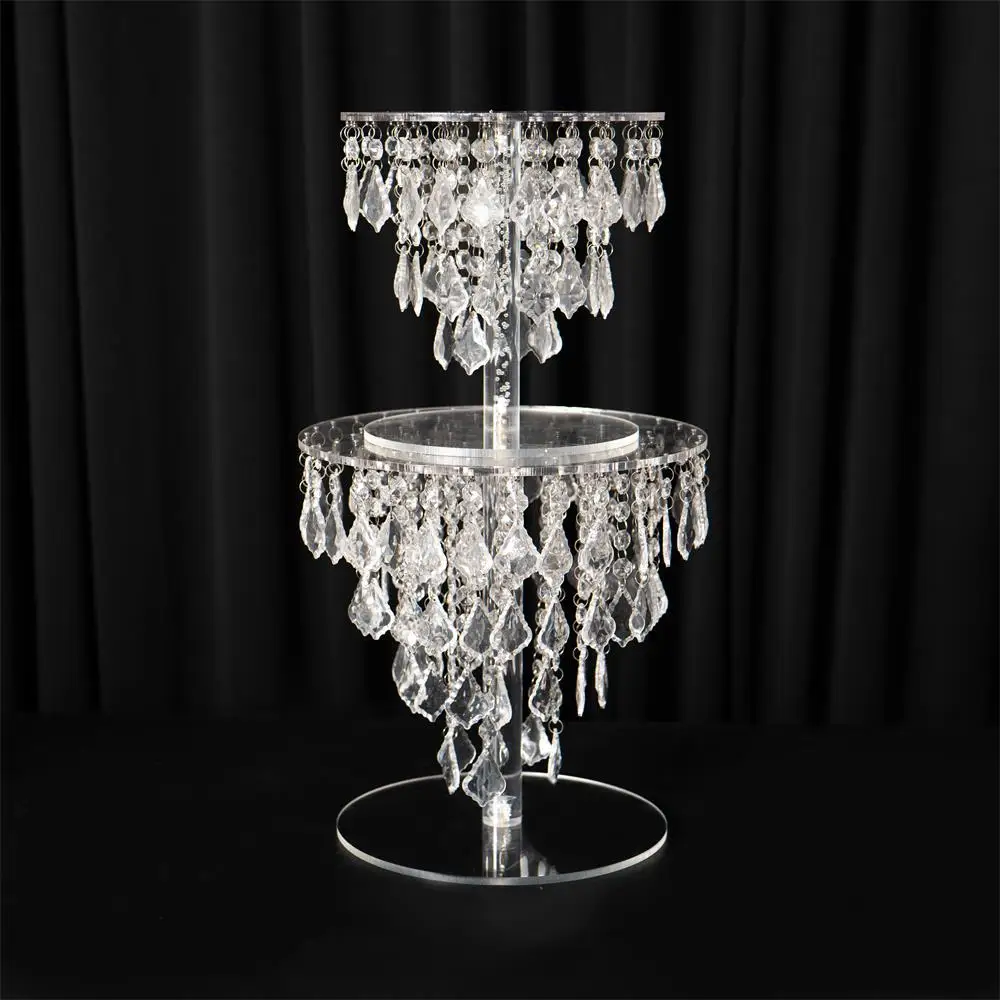 

Crystal Maple Leaf Cake Stand Wedding Dessert Table Decoration Ornament