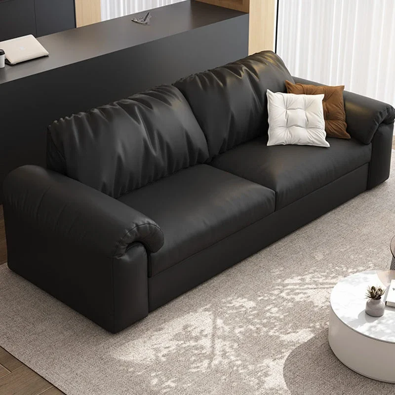 

Living Room Black Sofas Black Waterproof Storage Reading Recliner Puffs Sofa Recliner Lazy Sofy Do Salonu Couch Furniture