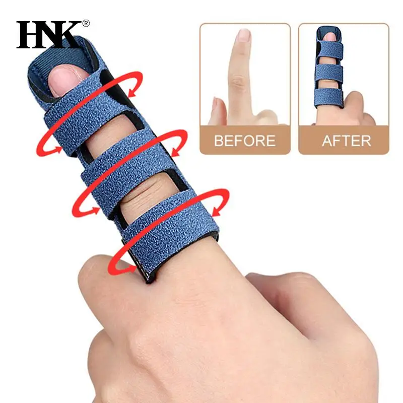 1pcs Finger Fixed Splint Finger Joint Brace Adjustable Durable Firm Flexible For Men Women