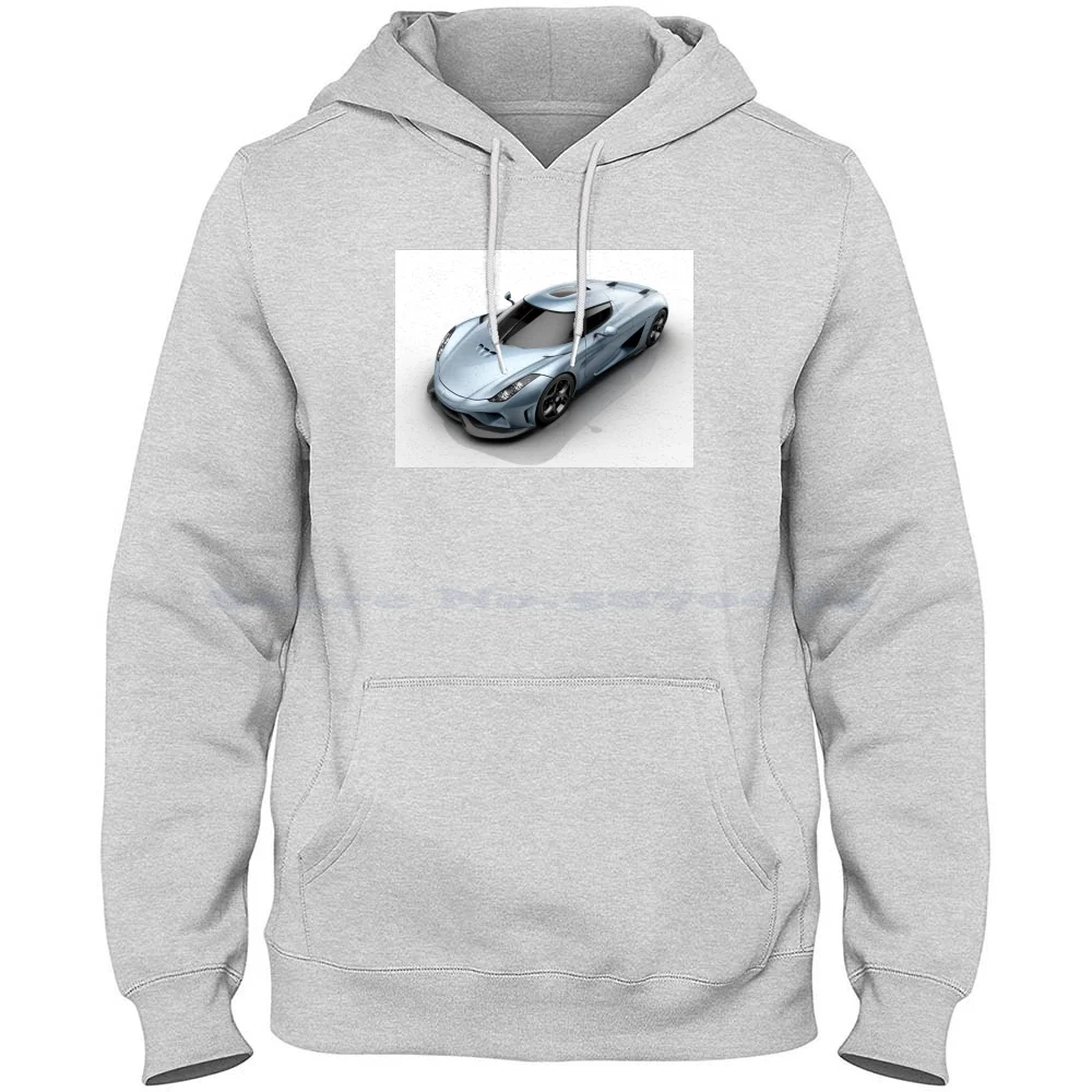 Regera Front 100% Cotton Hoodie Regera Cars Autos Carros Vtecminded Hyper Exotic Super