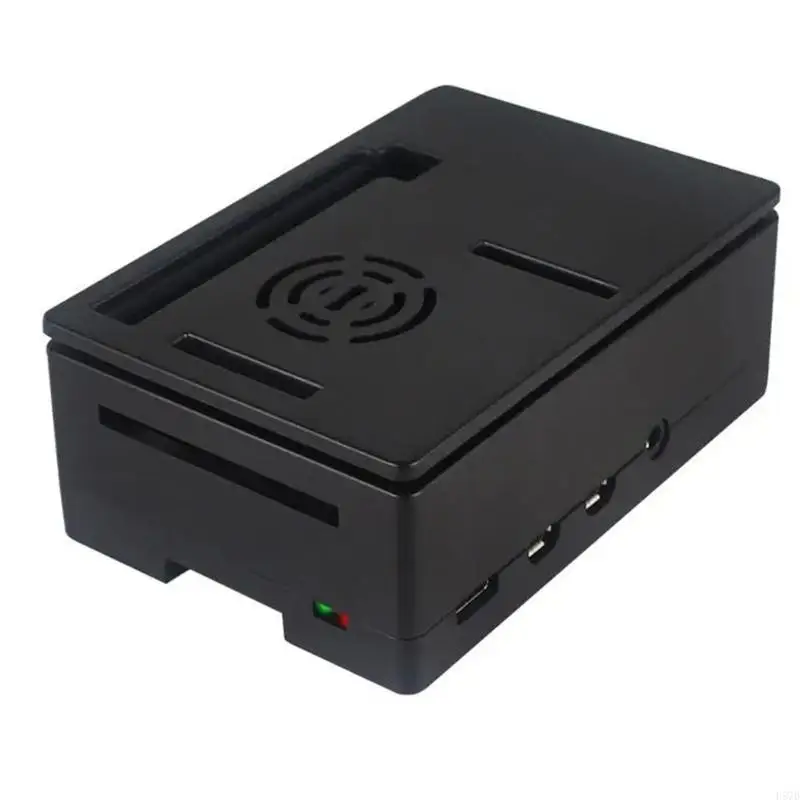 3,5 polegadas 4 Tela toque 320x480 spi lcd 5 50 fps exibir ventilador resfriamento da caixa ABS para 4 modelo B