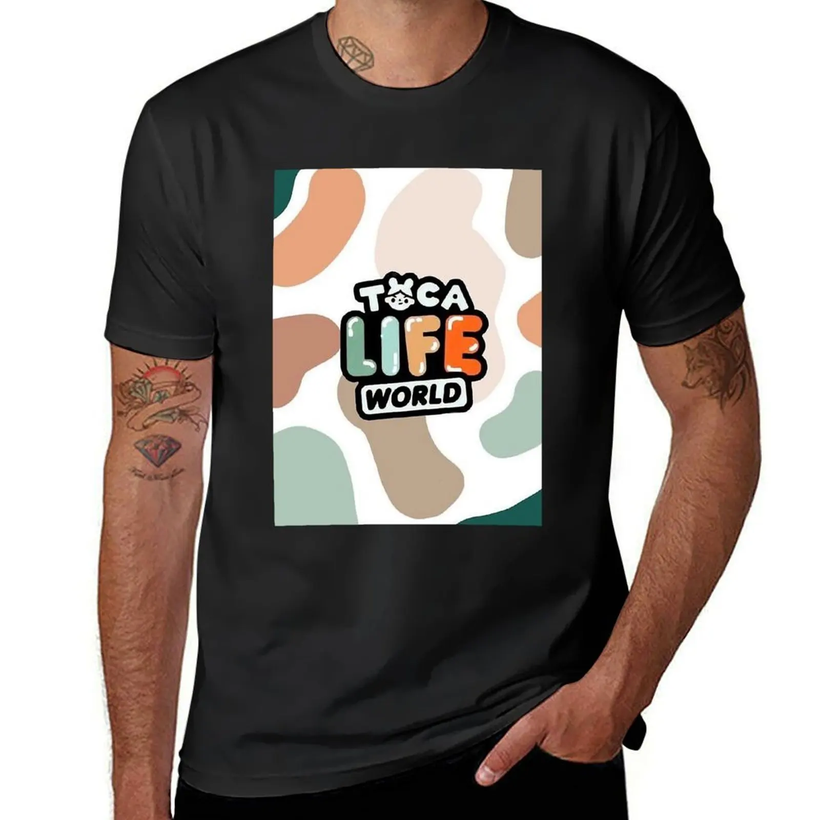 Toca Boca Toca Boca 2021 Toca Life World graphique T-Shirt summer clothes plus size tops t shirts for men cotton