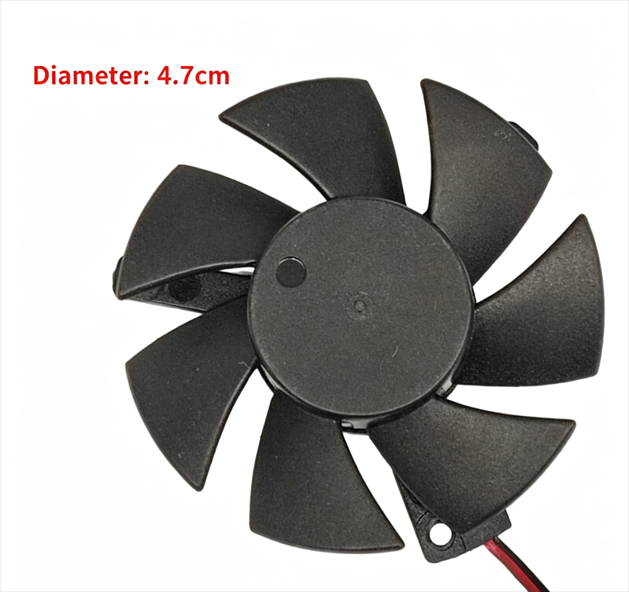 Silent Cooling Fan for BEN SHI A5010L12S Host Transmission Box, Diameter 47mm