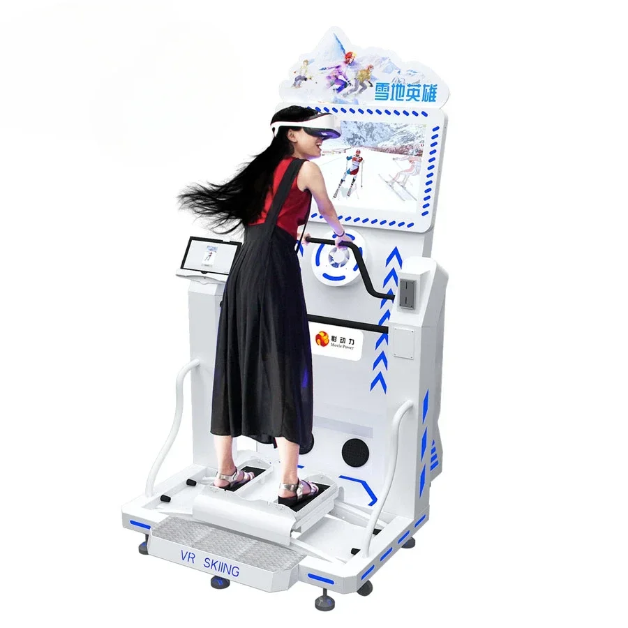 4d 8d 9d Realidade Virtual VR Game Console Plataforma Esportiva Centro de Compras Simulador de Esqui