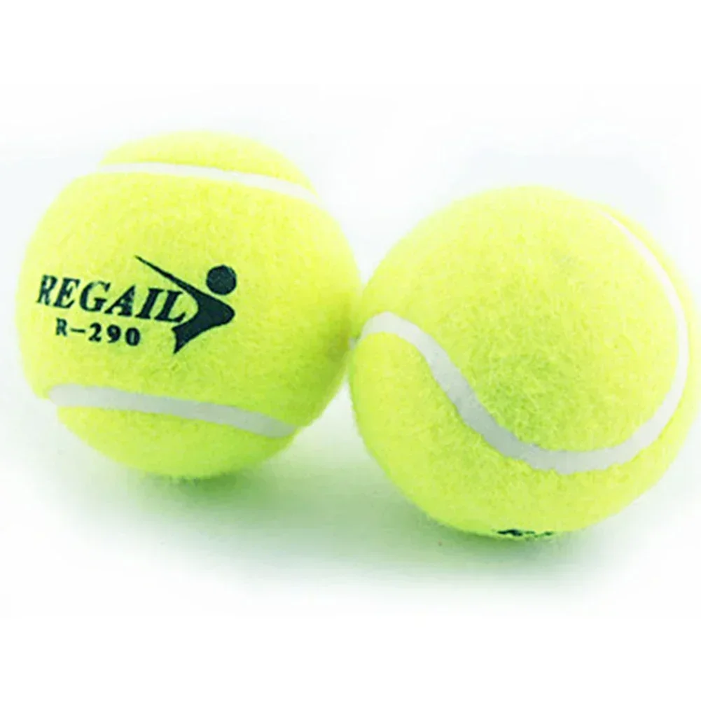 High Bounce Practice Training Balls Improve Tennis Skills 6.4cm Tennis Balls For Dogs To Play Train With Racquet Sports Gear