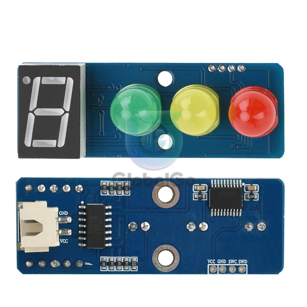 

DC3.3-5V Digital LED Traffic Light Display Module Red Yellow Green DIY Traffic Light Timing Module for Arduino