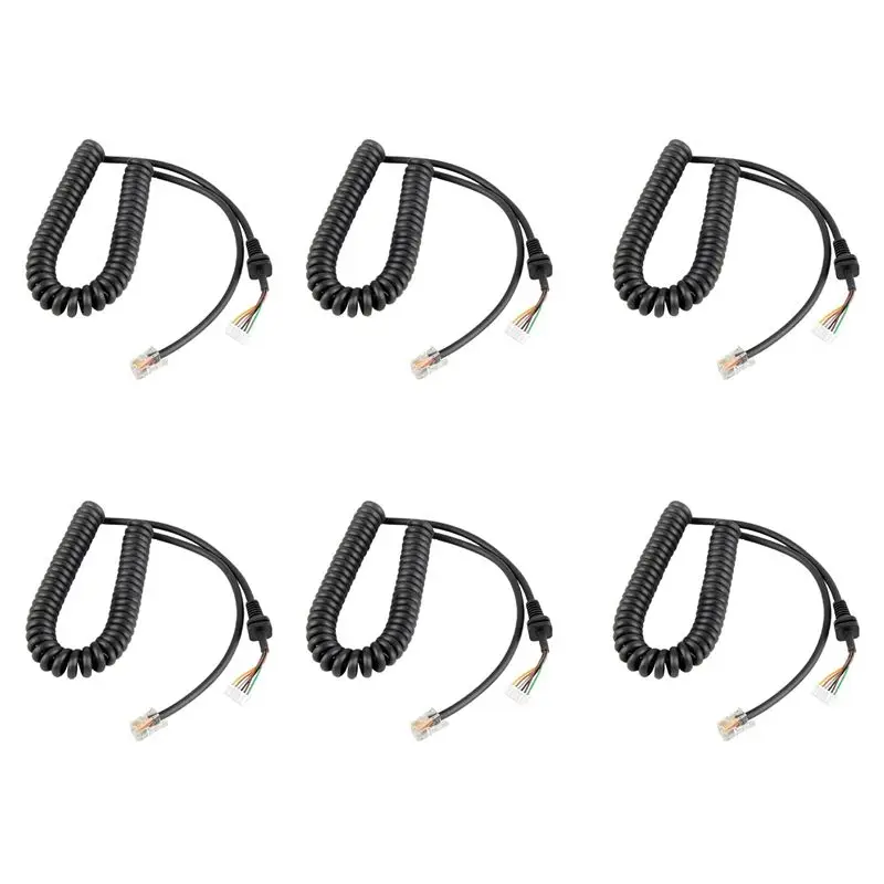aa08-6x-車載用ハンドスピーカーマイクケーブル-yaesu-mh-48-mh-48a6j-ft-8800r-ft-8900r-ft-7900r-ft-1807-ft-7800r-ft-2900r用