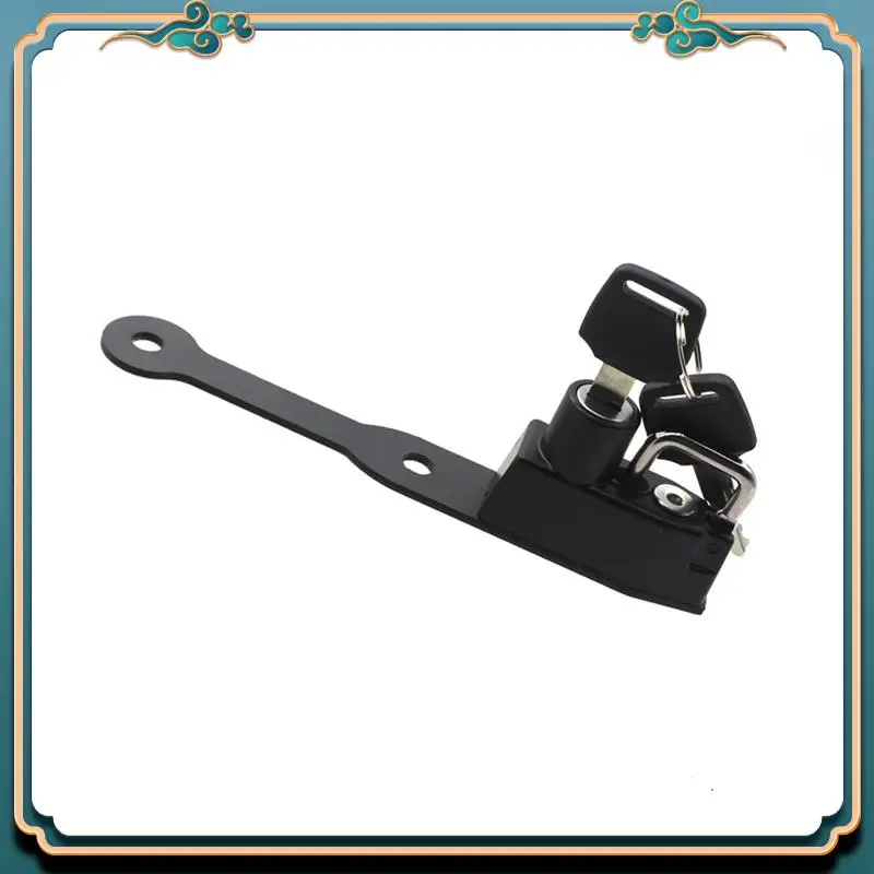 

A54P-мотоциклетный шлем, боковой противоугонный замок, черный металл для Honda CB750 Hornet 23- CBR400R CBR500R CBR650F CB650F