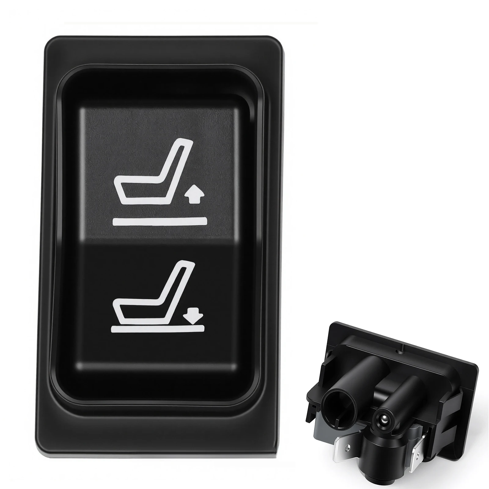 Replacement Rocker Switch 87308605 for Holland Tractor Seat Air Suspension Control with 3-Position Adjustment Function