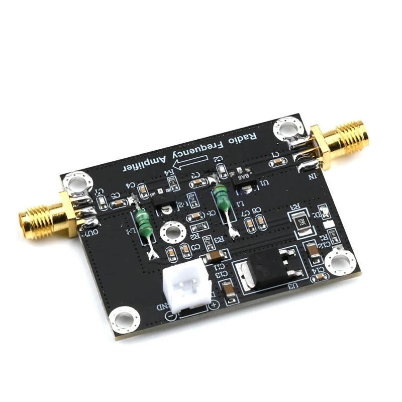 ADWE High Low Distortion Module RF Amplifier Module Ham Radio for FM Radio Remote Control Receiver Cable TV