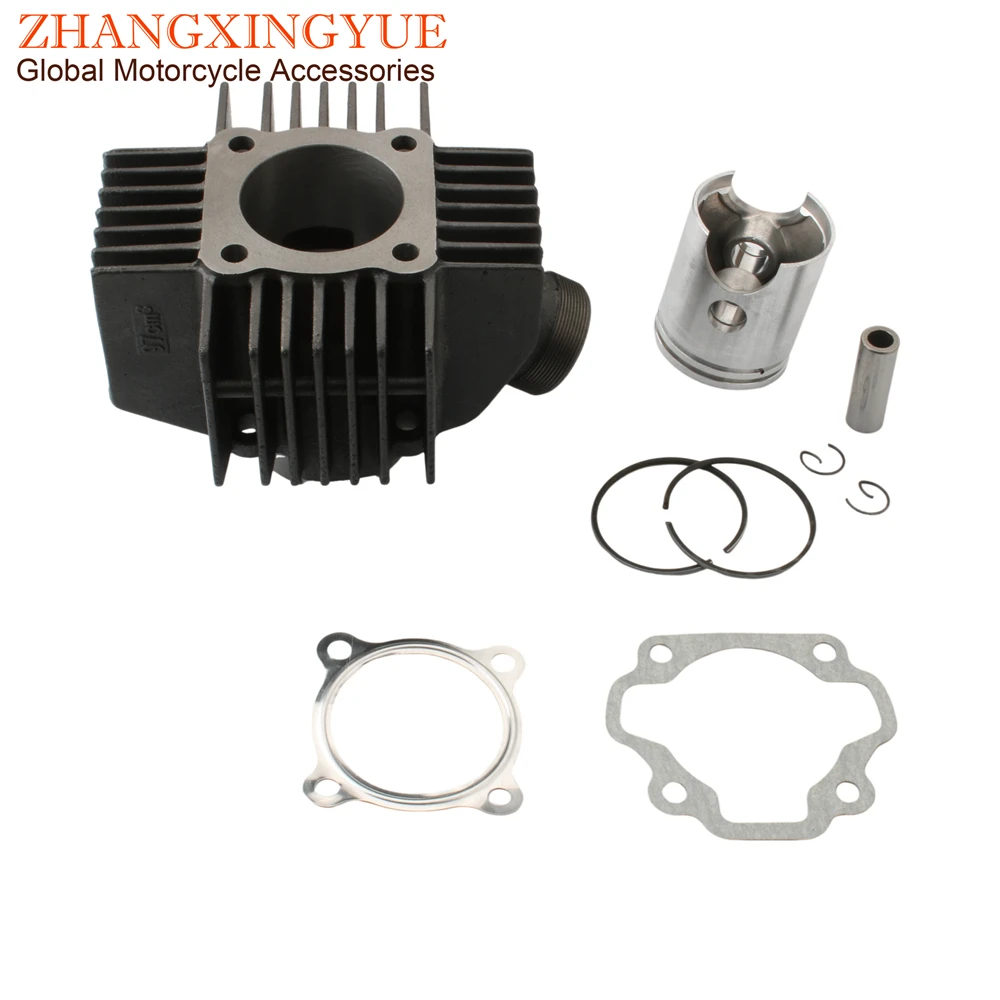 52mm zestaw cylindrów i zestaw tłoków oraz uszczelka cylindrów do Yamaha YB100 2R4-11311-00 — zdjęcie 7