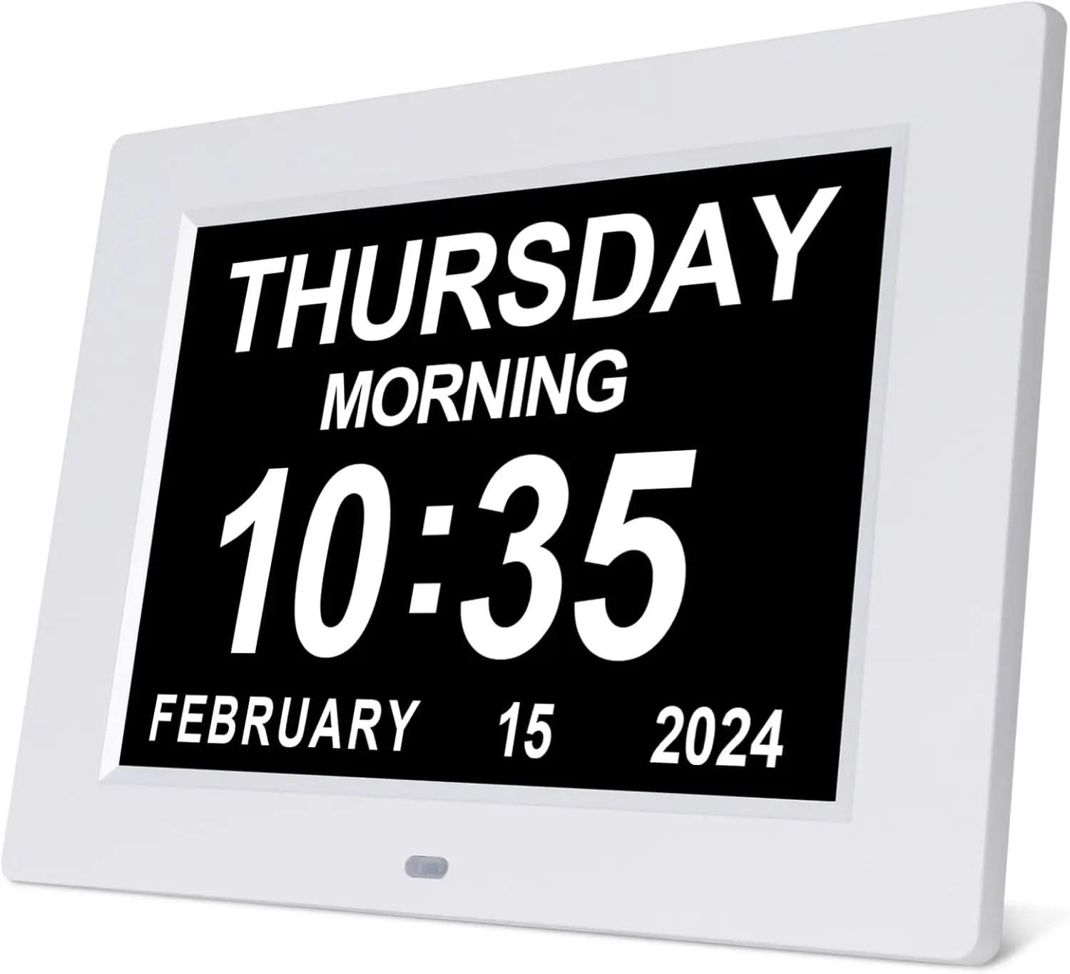 8 inch Dementia Clock Large Digital Calendar Clock for Seniors Clock with Date and Time for Elderly Digital Clock Large Display