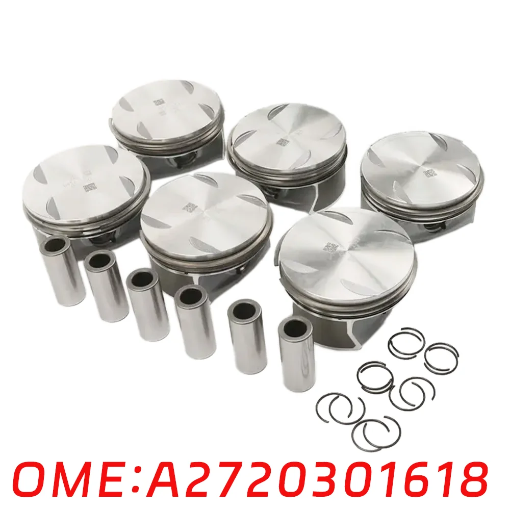 

Suitable for Mercedes Benz M272 M273 GL500 S350 E350 R350 S500 S550 engine piston A2720301618 A2720308917 A2720304317 auto parts