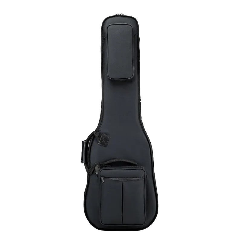 Electric Guitar Case Bass Bag 16 mm Thicken Waterproof Detail Reinforcement  Black Backpack Accessories Gig