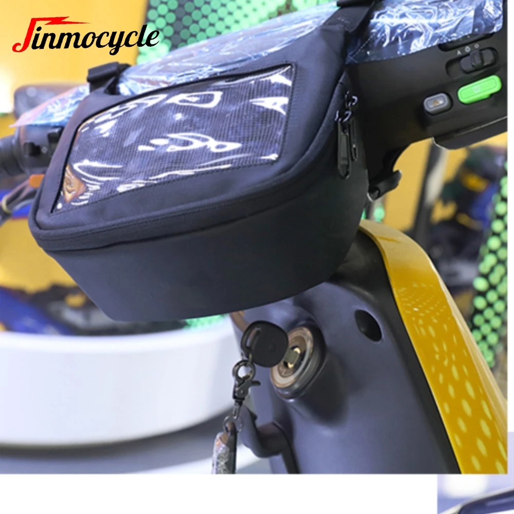 For HONDA PCX160 PCX150 For YAMAHA NMAX155 NMAX125 Motorcycle Handlebar Bag Fuel Tank Bag Windscreen Bag For Aprilia SRMAX 250