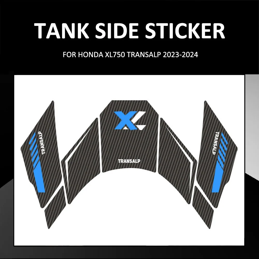 

New For Honda XL 750 XL750 Transalp 2023 2024 Motorcycle Anti Slip Fuel Oil Tank Pad Side Knee Grip Decal Protector Sticker Pads