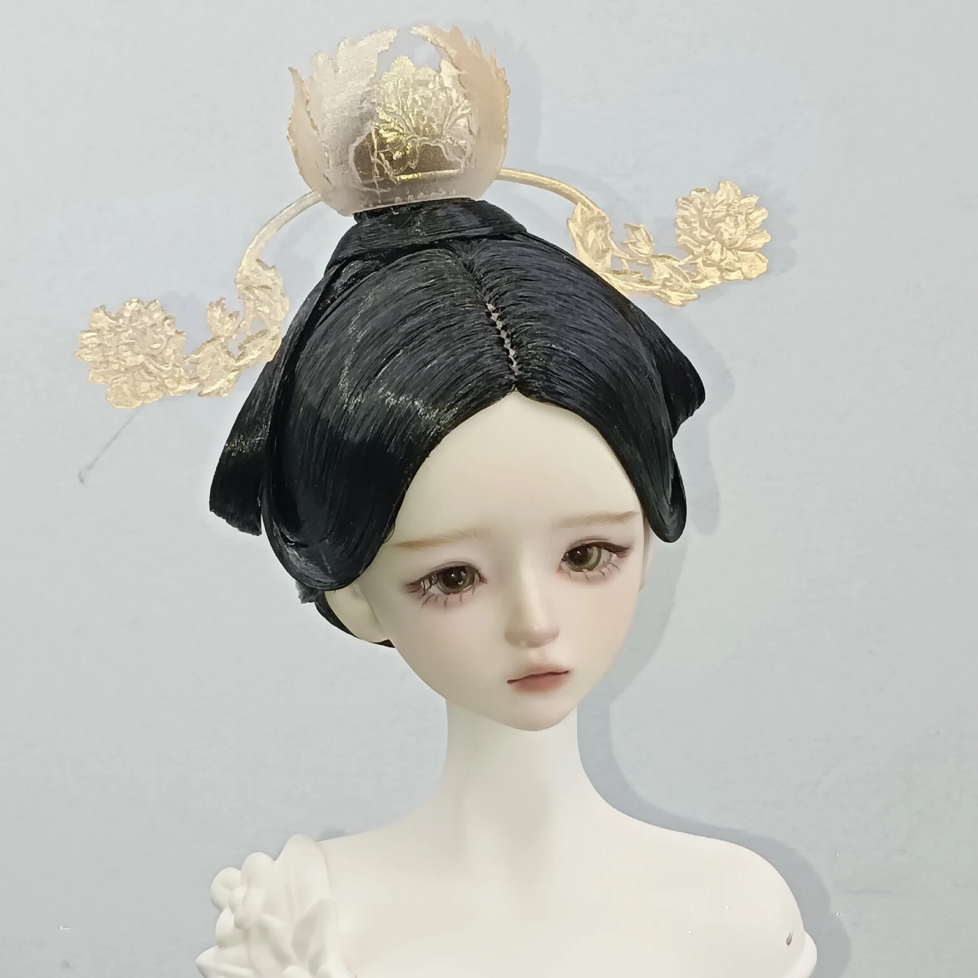 1/6 1/4 1/3 Ancient Costume BJD Wig Hanfu Fairy Hair Retro Wigs For BJD/SD YOSD MSD SD13 Big Girl SSDF Doll Accessories C2508