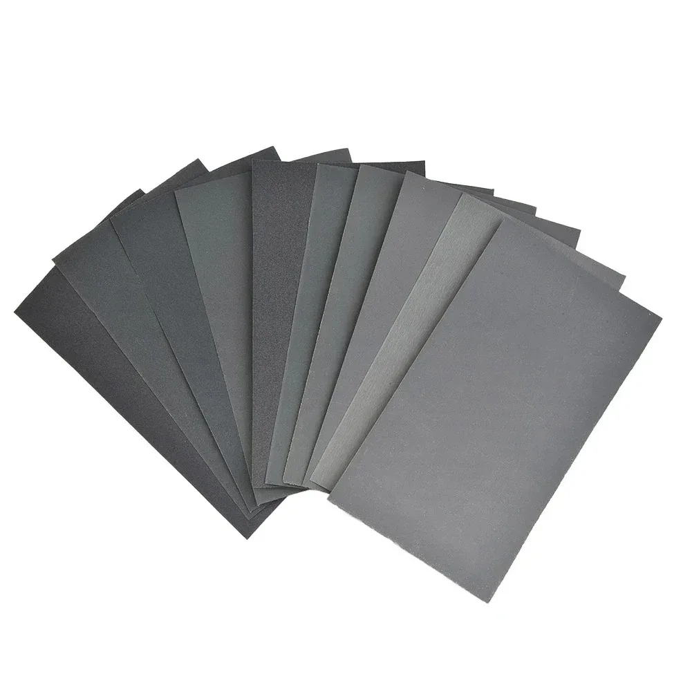 18Pcs/Set Sandpaper 400 600 800 1000 1200 1500 2000 2500 3000 Grit Sand Paper Wet /Dry Sanding Paper Abrasive Tools