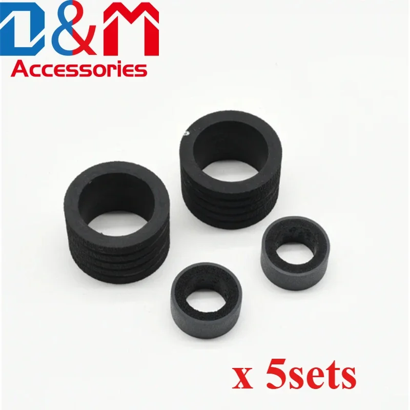 HOT SALES 5X 0697C003 5607B001 9764B001 5607B001AA Exchange Roller Tire Kit for Canon DR-C230 DR-C240 DR-M160 DR-M160II R40