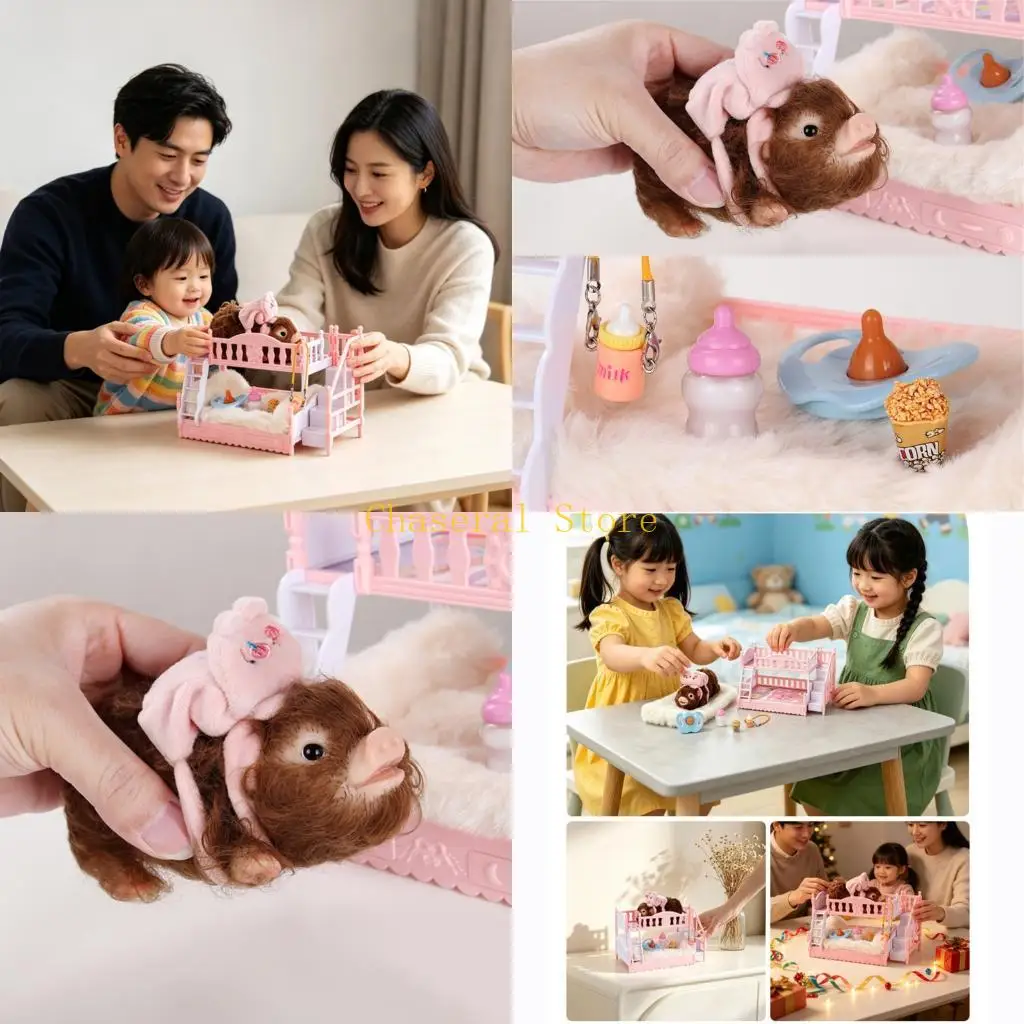 

E7CE European Safety Standard Compliant Simulation Pig Toy for Educational Use