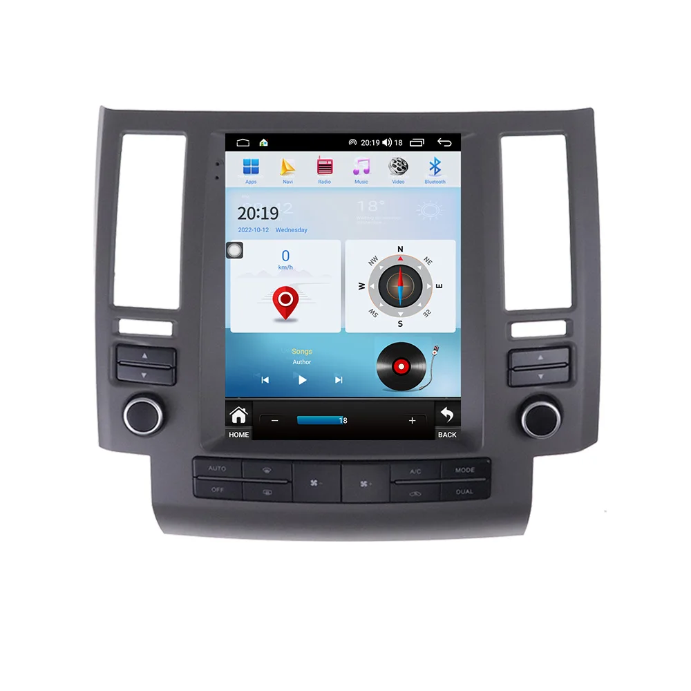 For Infiniti FX35 FX45 2003 2004 2005 2006 Android 13 8G256G Multimedia DVD Player Carplay GPS Navigation Touch Screen Car Radio